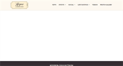 Desktop Screenshot of keepercollection.com